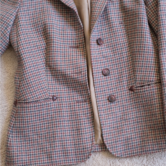 WEINBERG Paris Houndstooth blazer, size M US - Picture 3 of 8